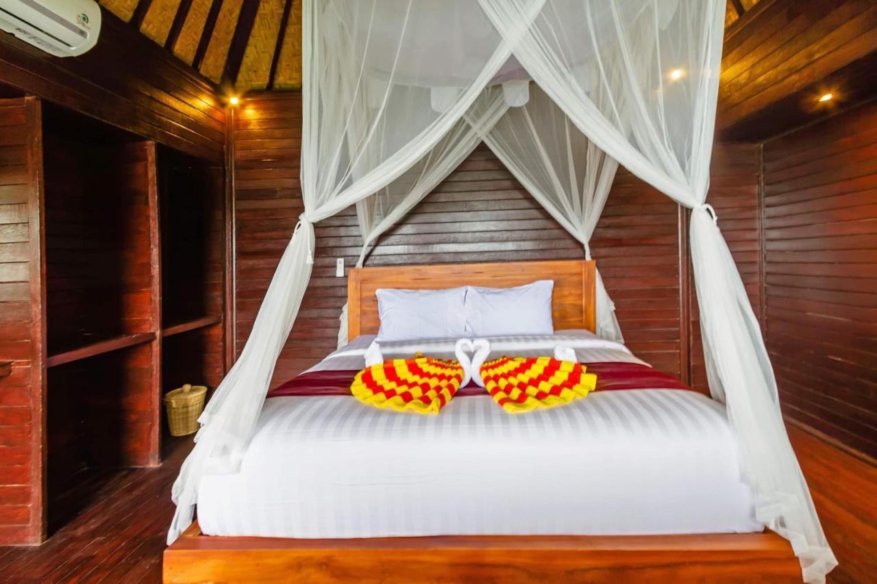 Ocean Hostel Ceningan Island Exterior foto