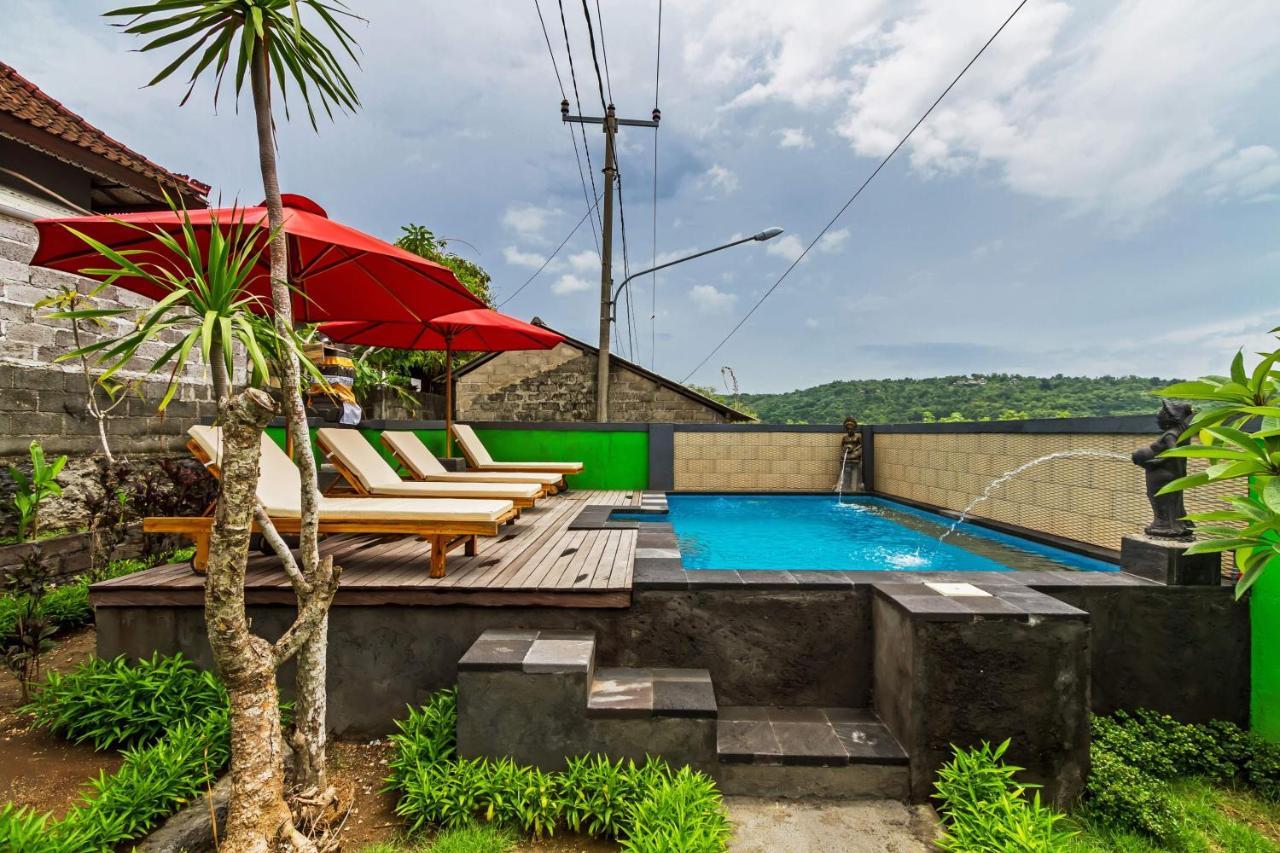 Ocean Hostel Ceningan Island Exterior foto